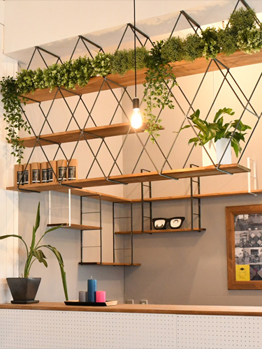 写真：カウンター