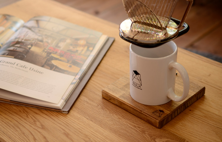 写真：テーブル＆コーヒードリッパースタンド COFFEE DRIPPER STAND
