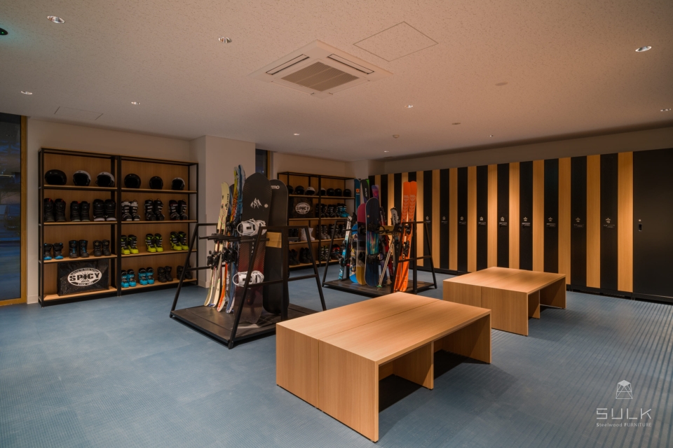 写真:長野県白馬村 ホテル ラ ヴィーニュ白馬 by 温故知新様 スキースノーボードラック