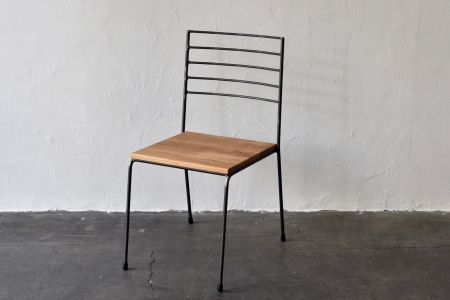 写真：アイアン家具SULK、新商品 Round bar chair
