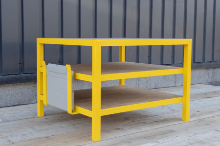 写真：PRINTER BASE タブレットホルダー付き　（オーダー品）