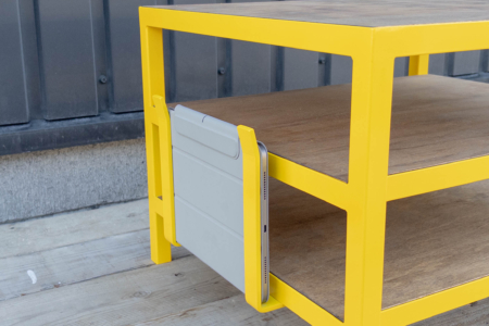 写真:PRINTER BASE タブレットホルダー付き (オーダー品)