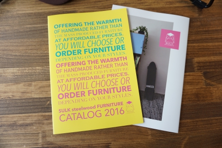 写真：SULK steelwood furniture CATALOG 2016