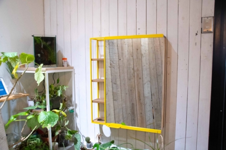 写真：コンビネーションミラーシングル　イエロー