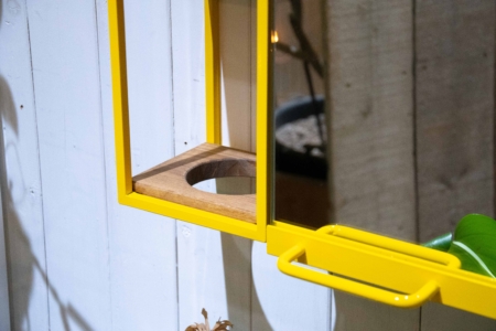 写真：コンビネーションミラーシングル　イエロー