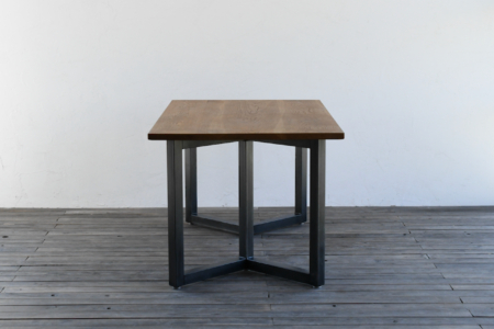写真：DINING TABLE – Double rectangle frame / OAK