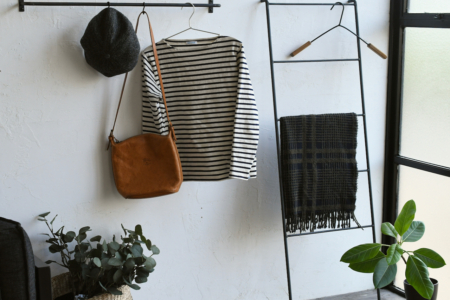 写真：便利なハンガーバー