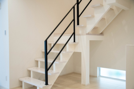 写真：大阪府堺市 　階段、吹抜手摺