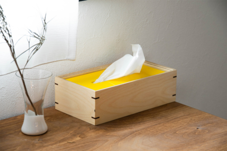 写真：「見せたくないもの」を美しく収める「ティッシュボックス」のご紹介