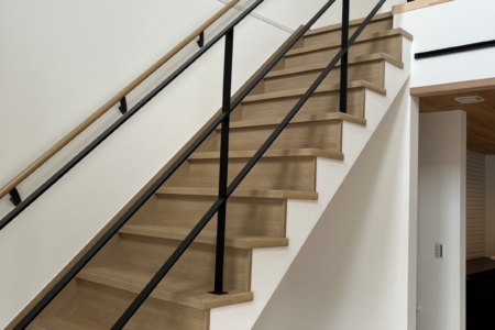 写真：大阪府和泉市 M様邸　階段、吹抜手摺