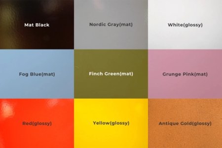 写真：SULKの家具のカラーやオーダーについて